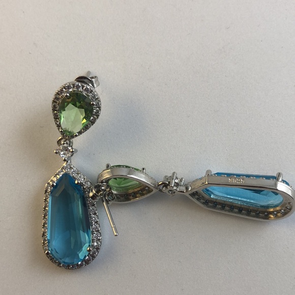 Pastel Gemstone Earrings - Picture 8 of 8